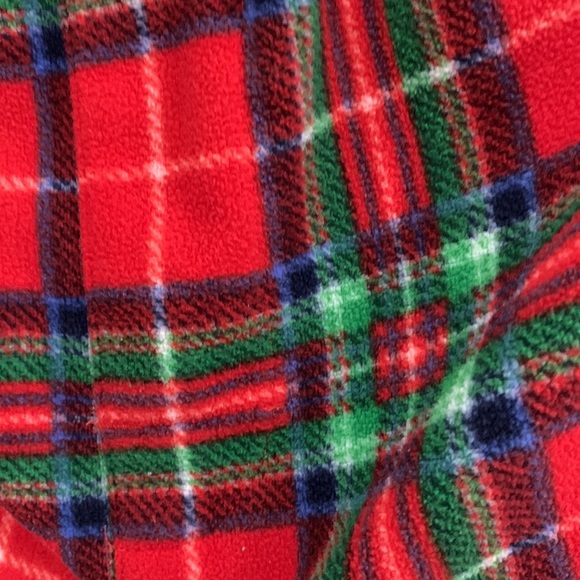 Women’s Christmas Plaid thin fleece pajama bottoms pants Large - Picture 4 of 5